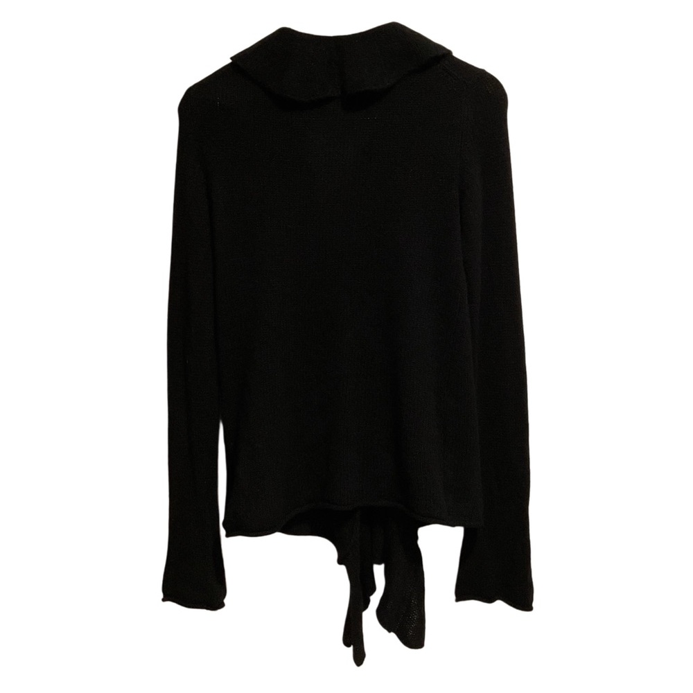 Magaschoni Black Cashmere Sweater - Picture 2 of 8